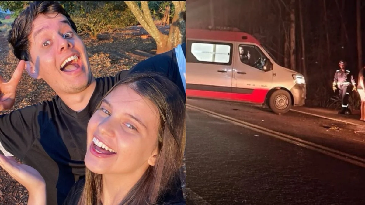 Influencer de Ibaiti sofre grave acidente após atropelar vaca na rodovia