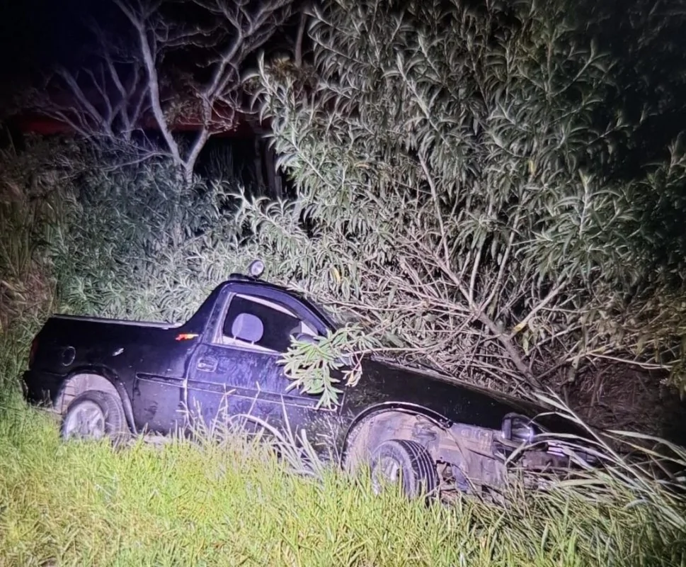 Acidente com caminhonete deixa idoso ferido no Norte Pioneiro