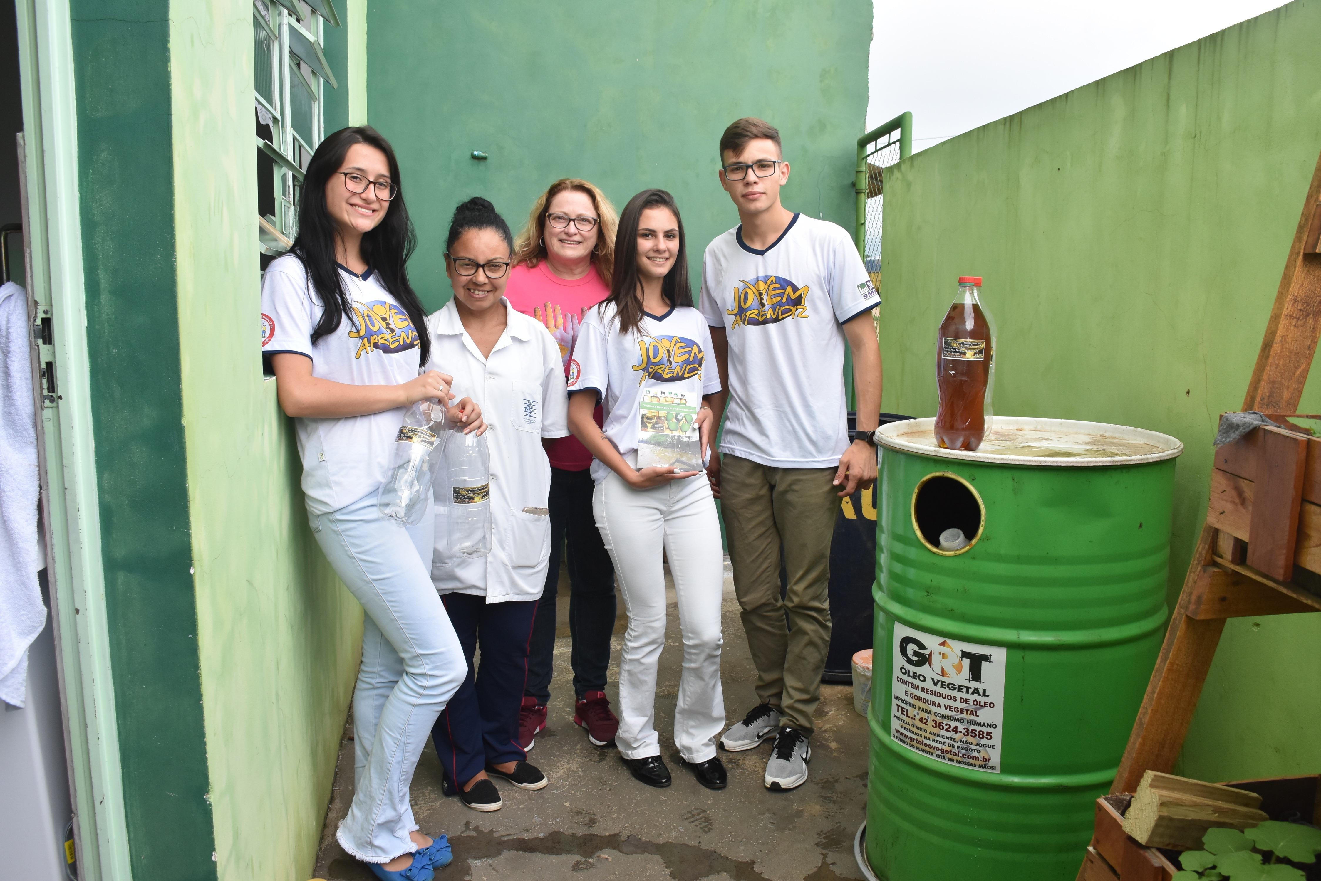 Projeto municipal promove descarte correto do óleo de cozinha