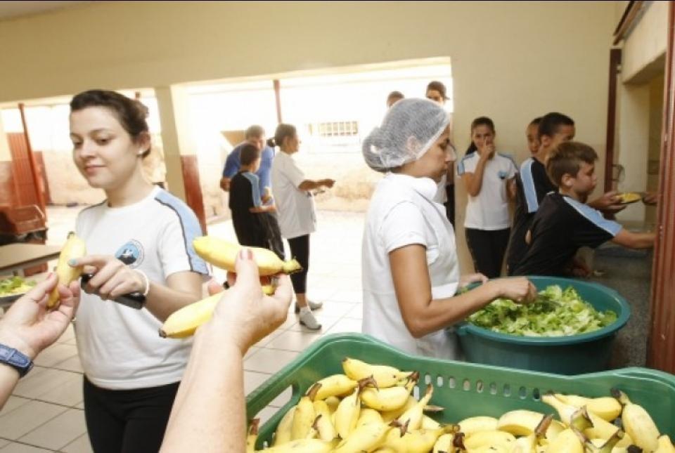 Escolas recebem itens da agricultura familiar, ovos e congelados