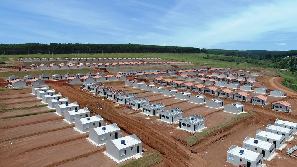 Construção de conjuntos habitacionais em Jaguariaíva estão na fase final