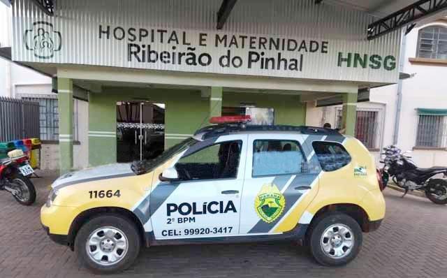 Policiais militares salvam a vida de bebê engasgada