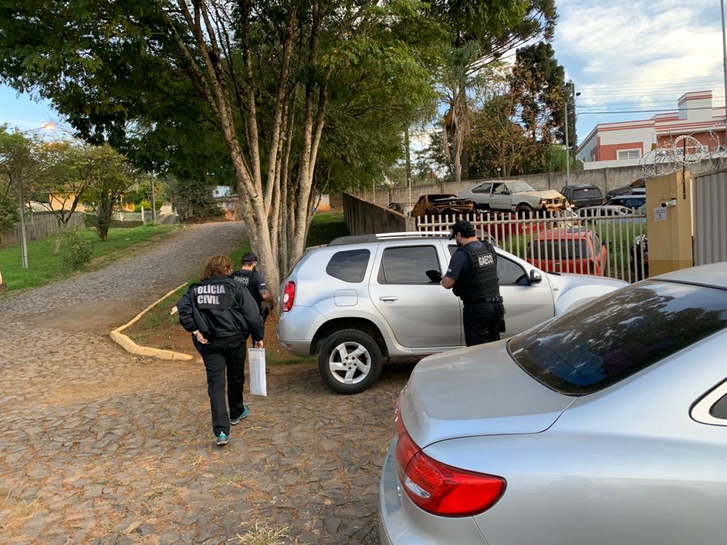 Promotoria e Gaeco cumprem mandados de busca e apreensão em Arapoti