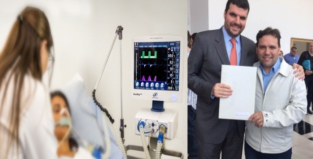 Pedro Lupion viabiliza respiradores hospitalares para o hospital de Ibaiti