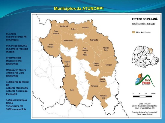 Municípios da região participam de estudo para retomada econômica do Turismo no Paraná