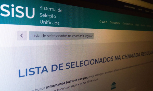 MEC divulga hoje resultado do Sisu do segundo semestre deste ano