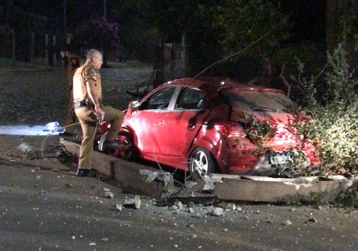 Perseguição entre polícia e suspeito de homicídio deixa criança ferida em Wenceslau Braz