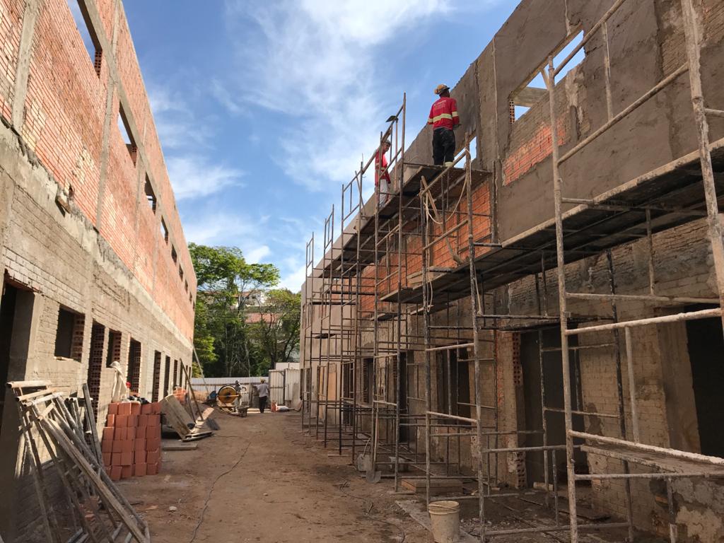 Obras no antigo Jaguar Center já em Jaguariaíva estão 40% executadas