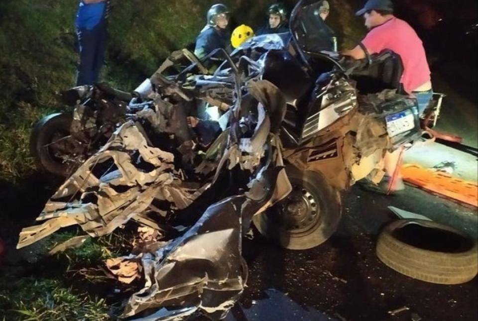 Morre segunda vítima do acidente com brazenses na PR-092