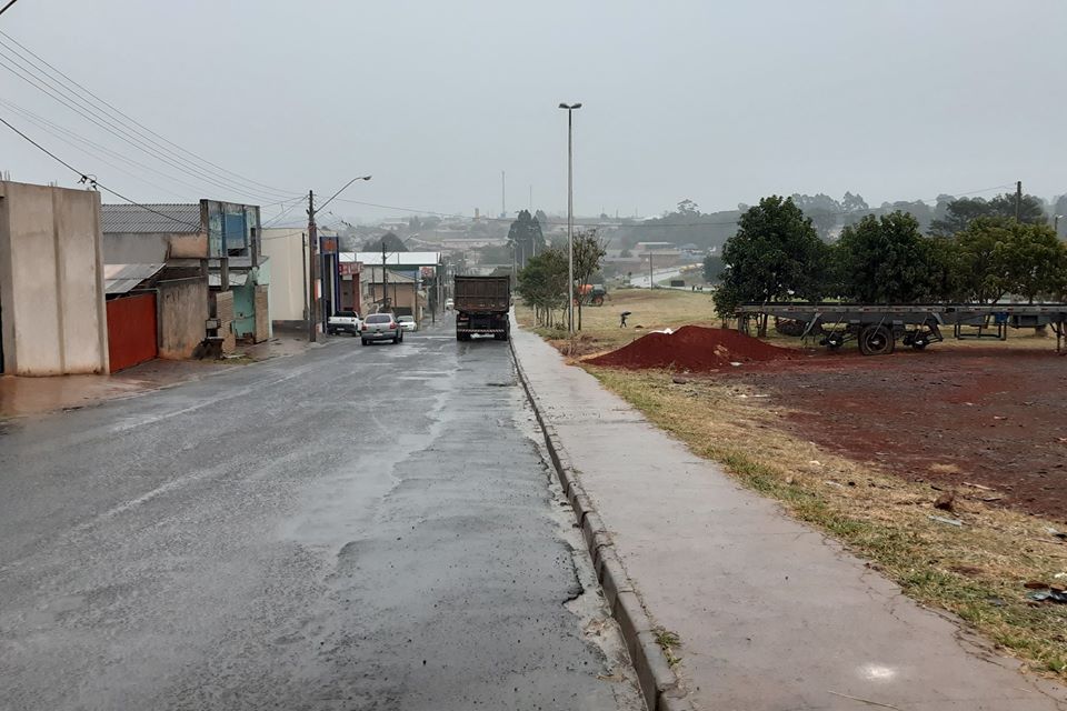 Prefeitura realiza melhorias urbanísticas na Linha Azul em Arapoti