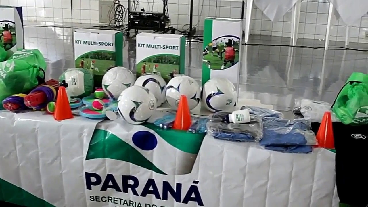 Governo do Estado destina Kit’s Esportivos a prefeitura de Arapoti