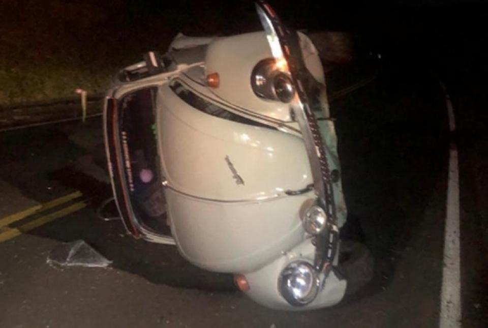 Motorista bate fusca em barranco e morre em rodovia do Norte Pioneiro