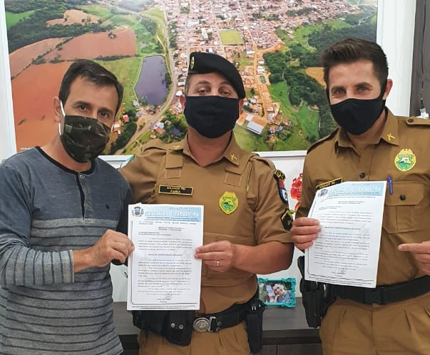 Policiais Militares de Santana do Itararé são homenageados na Câmara de Vereadores