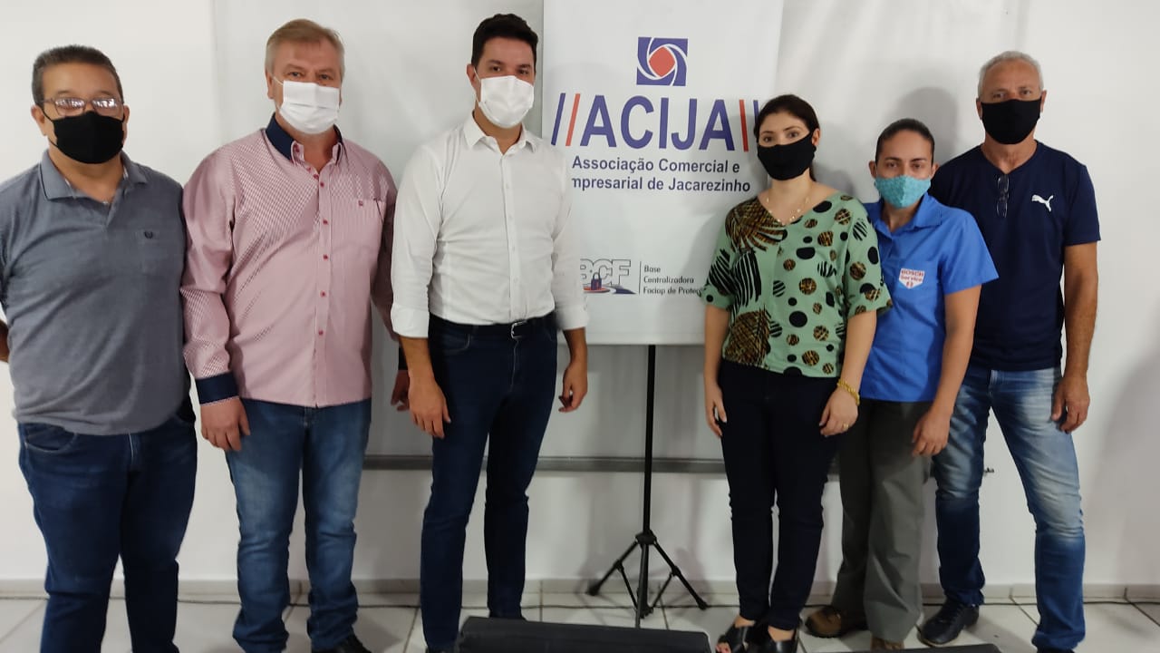 Guto Silva visita ACIJA e enaltece trabalho da entidade em Jacarezinho