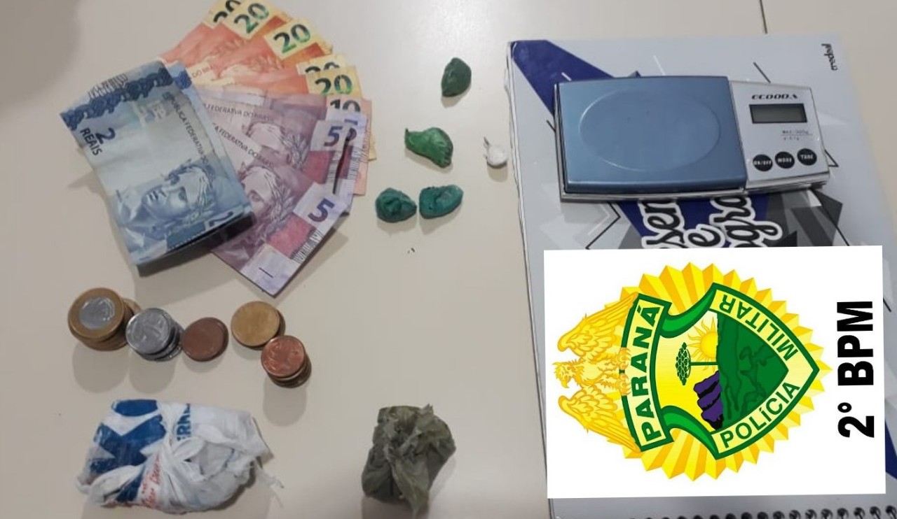 Polícia prende suspeito de tráfico de drogas em Wenceslau Braz