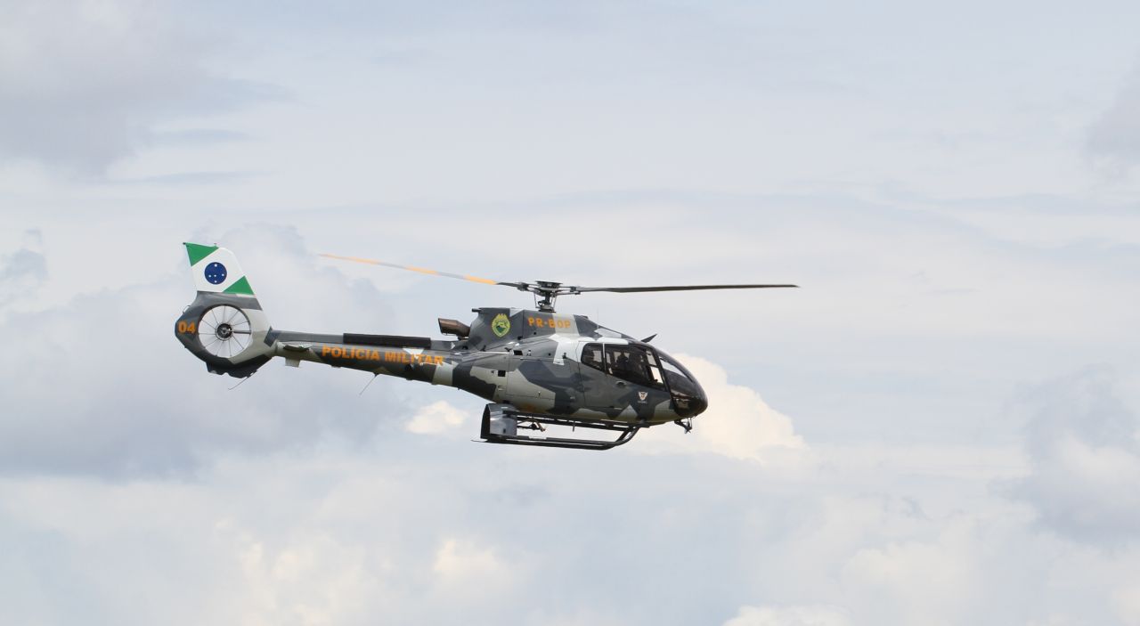 Perseguição policial com direito a helicóptero prende suspeitos de furto em Ibaiti