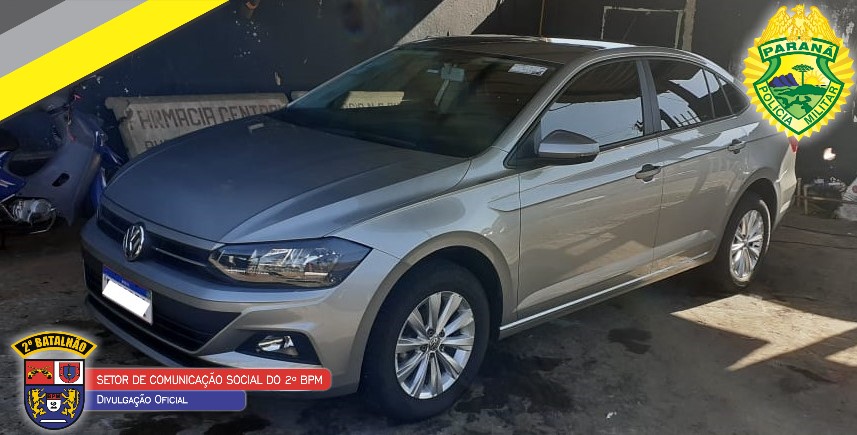 Polícia recupera carro momentos depois de assalto a mão armada