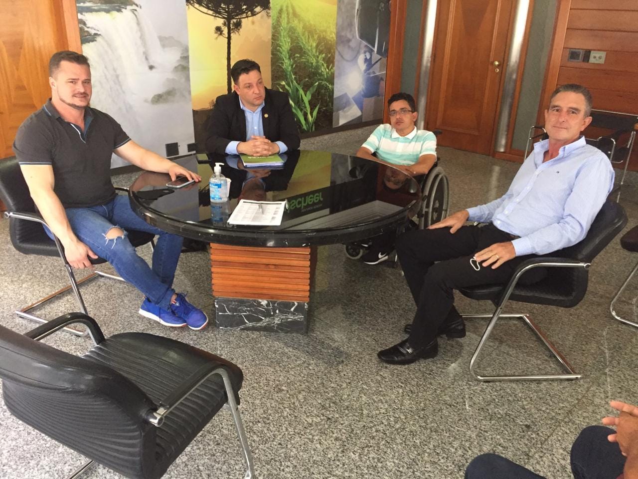 Eclair Rauen reforça parceria com o INCRA para continuar titulação de terrenos em Jundiaí do Sul