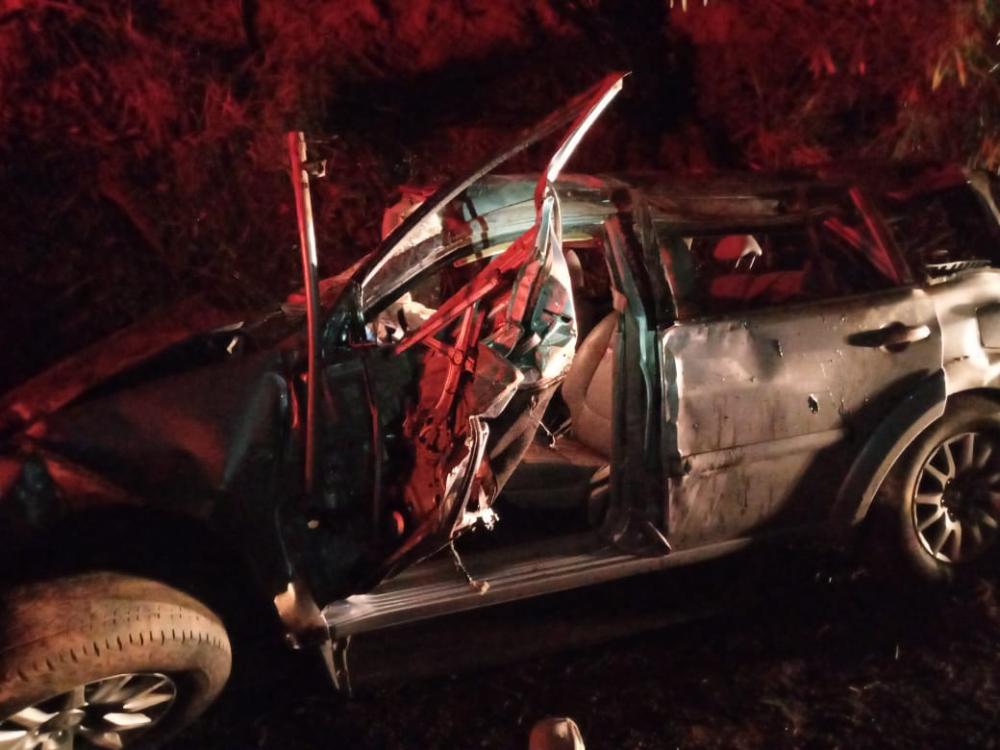 Veículo capota e empresário morre na PR-431 no Norte Pioneiro