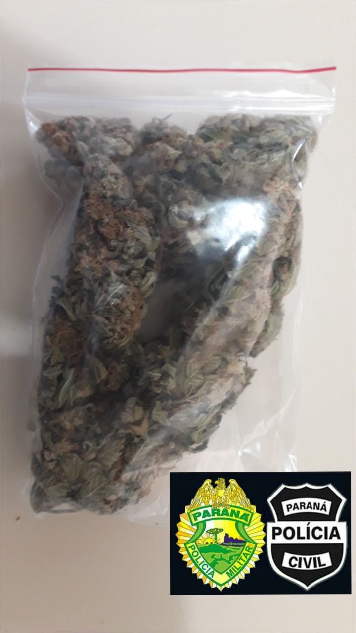 Dois são presos em Wenceslau Braz retirando pacote com maconha nos Correios