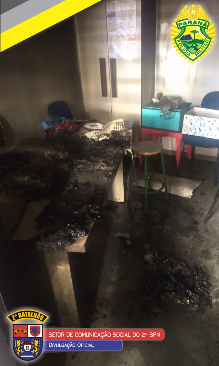 Preso suspeito de atear fogo na APAE em Siqueira Campos