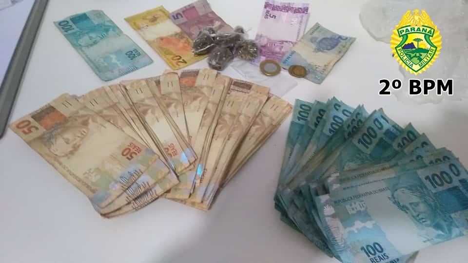 Jovem é preso por tráfico de drogas e oferece R$ 10 mil para subornar policiais