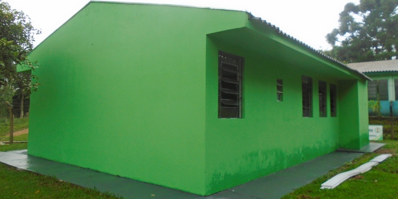 Prefeitura de Jaguariaíva realiza obras na Unidade de Saúde do Cerrado da Roseira