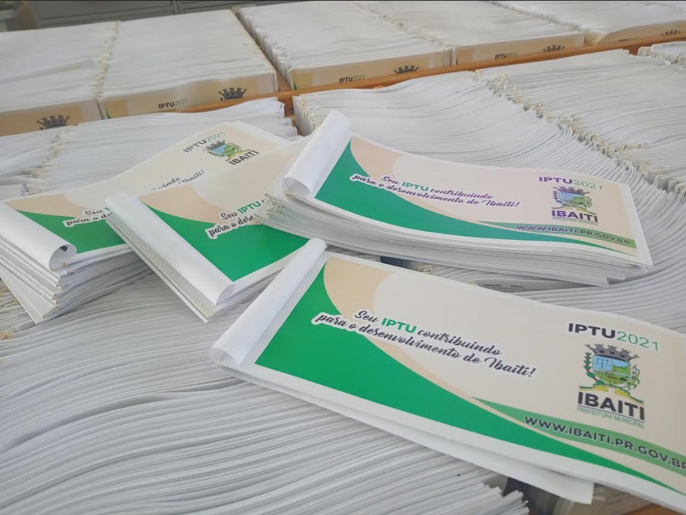 Pagamento do IPTU à vista rende 10% de desconto em Ibaiti
