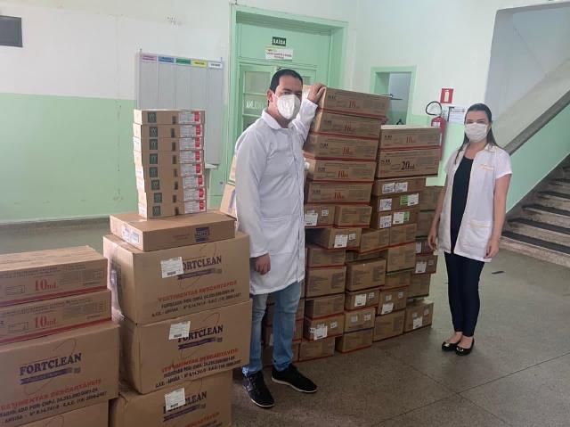Braspine doa mais de R$ 25 mil para o Hospital Carolina Lupion no combate à Covid-19