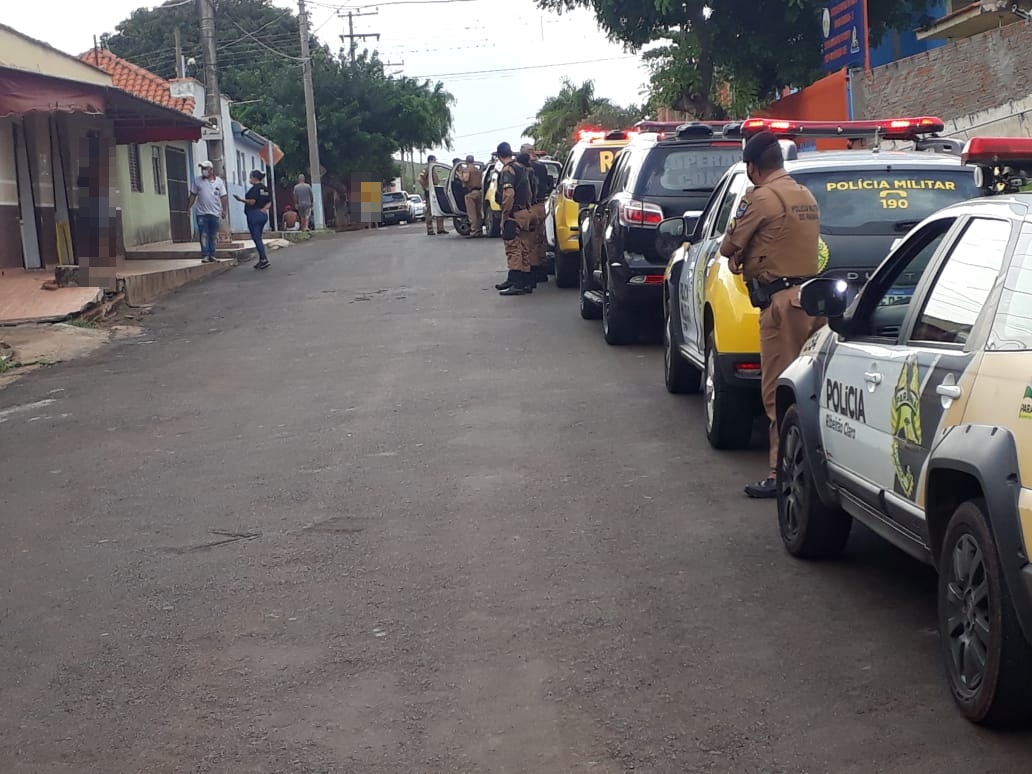 Polícia Militar participa de ação de combate a Covid-19 na divisa do Estado