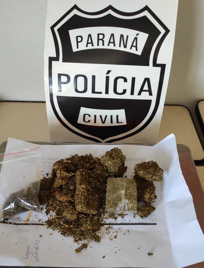 Homem é preso com drogas em Jaguariaíva