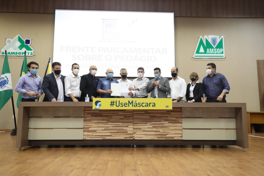 Manifesto da Assembleia mostra Paraná contra o modelo de pedágio federal