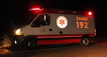 Homem é atropelado na BR-153 e encaminhado ao hospital em estado grave