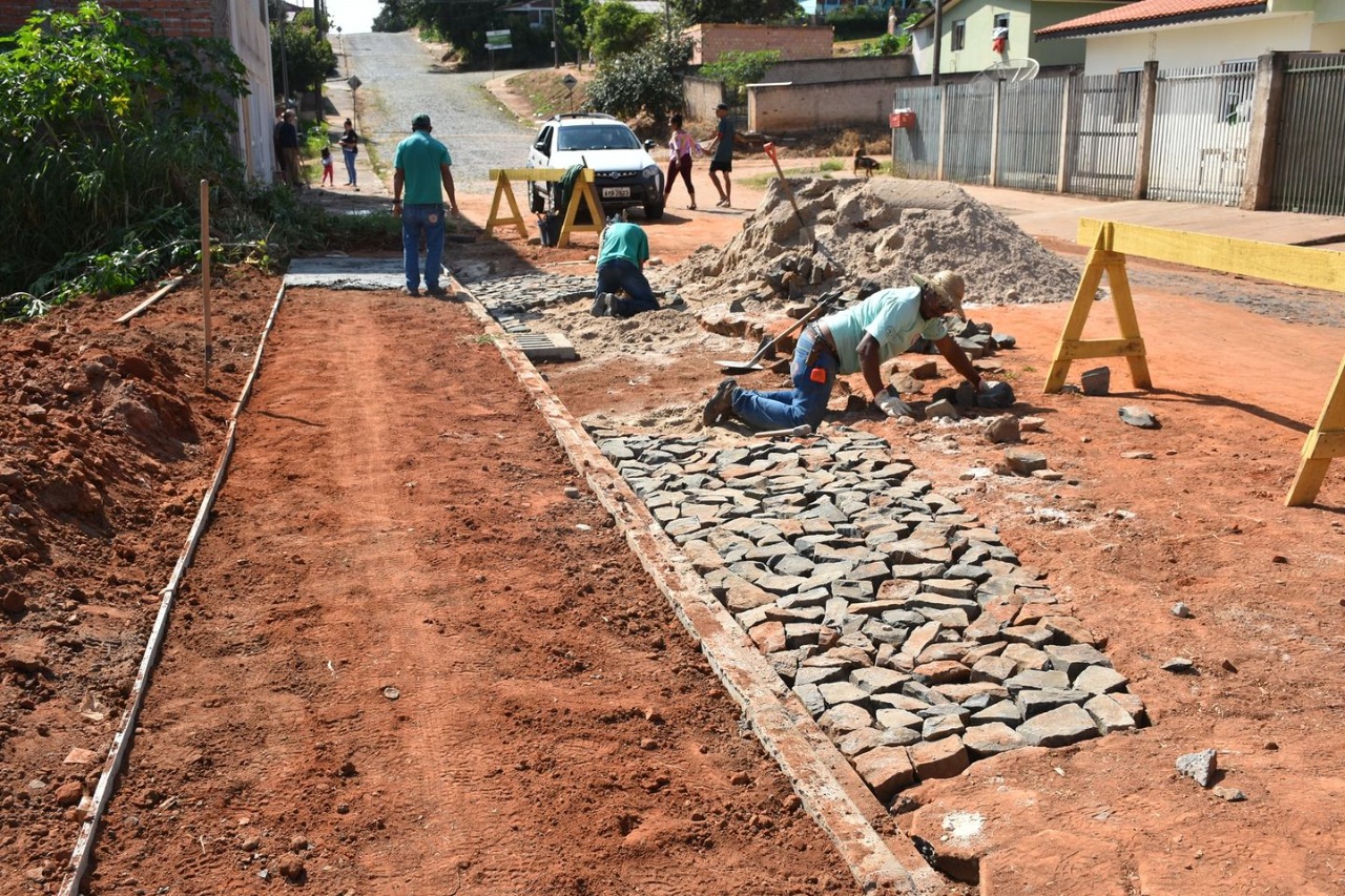Prefeitura realiza obras de revitalização no Jardim Primavera em Jaguariaíva