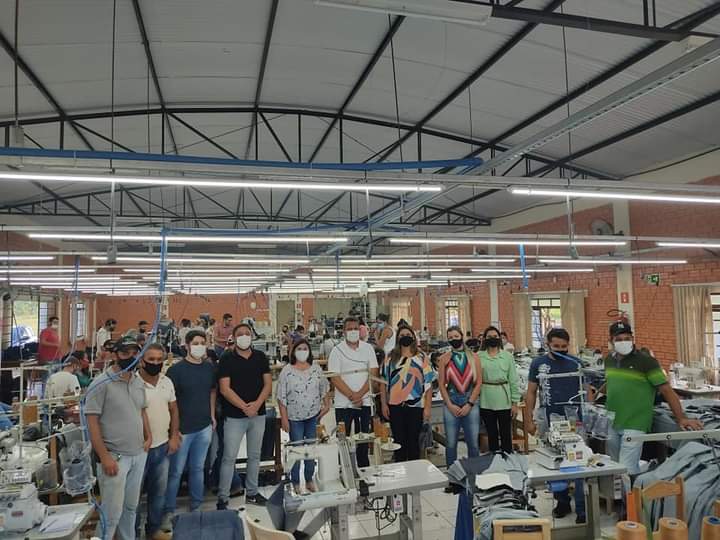 Parceria entre prefeitura e empresa de jeans gera 50 empregos em Jaboti