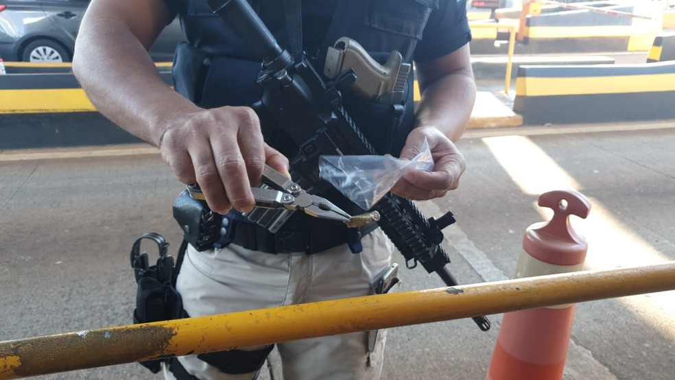 Praça de pedágio é alvo de assalto a mão Armanda no Norte Pioneiro