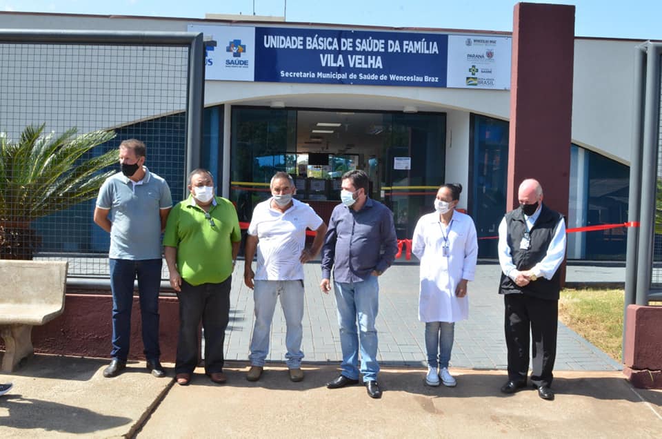 Posto de Saúde da Família da Vila Velha é inaugurado em Wenceslau Braz