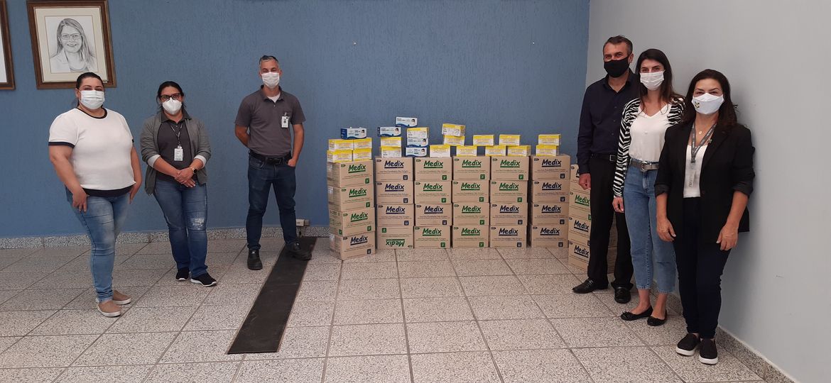 Empresa realiza doação de luvas e máscaras a prefeitura de Arapoti