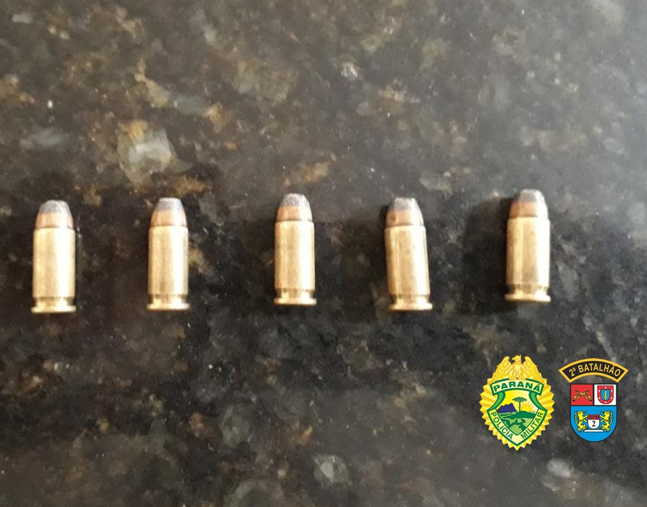 Homem é preso com munições e maconha em Wenceslau Braz