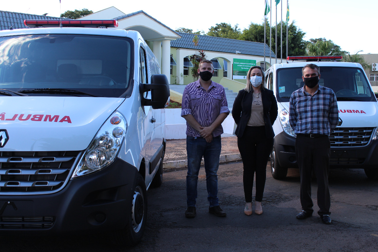 Prefeitura de Arapoti adquire novas ambulâncias e recebe repasse de R$ 350 mil