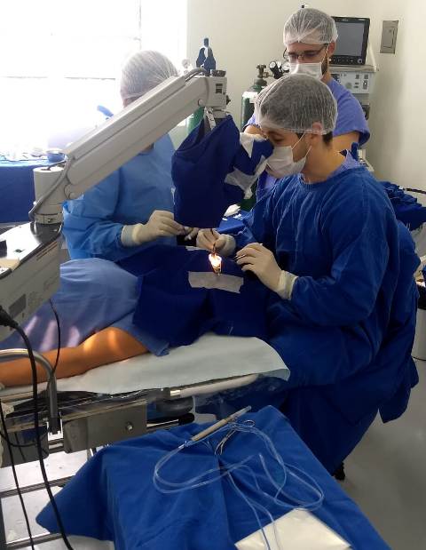 Mais jaguariaivenses passam por cirurgias gratuitas de oftalmologia no HMCL