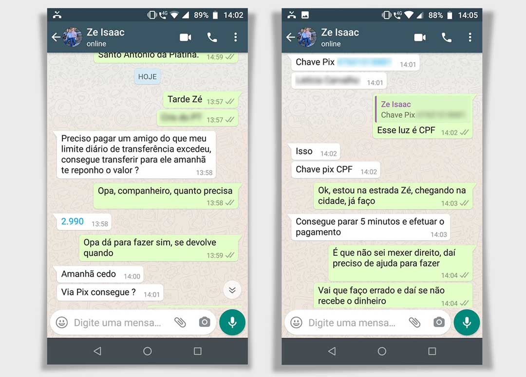 Prefeito de Santana do Itararé tem Whatsapp clonado e quadrilha faz várias vítimas na região