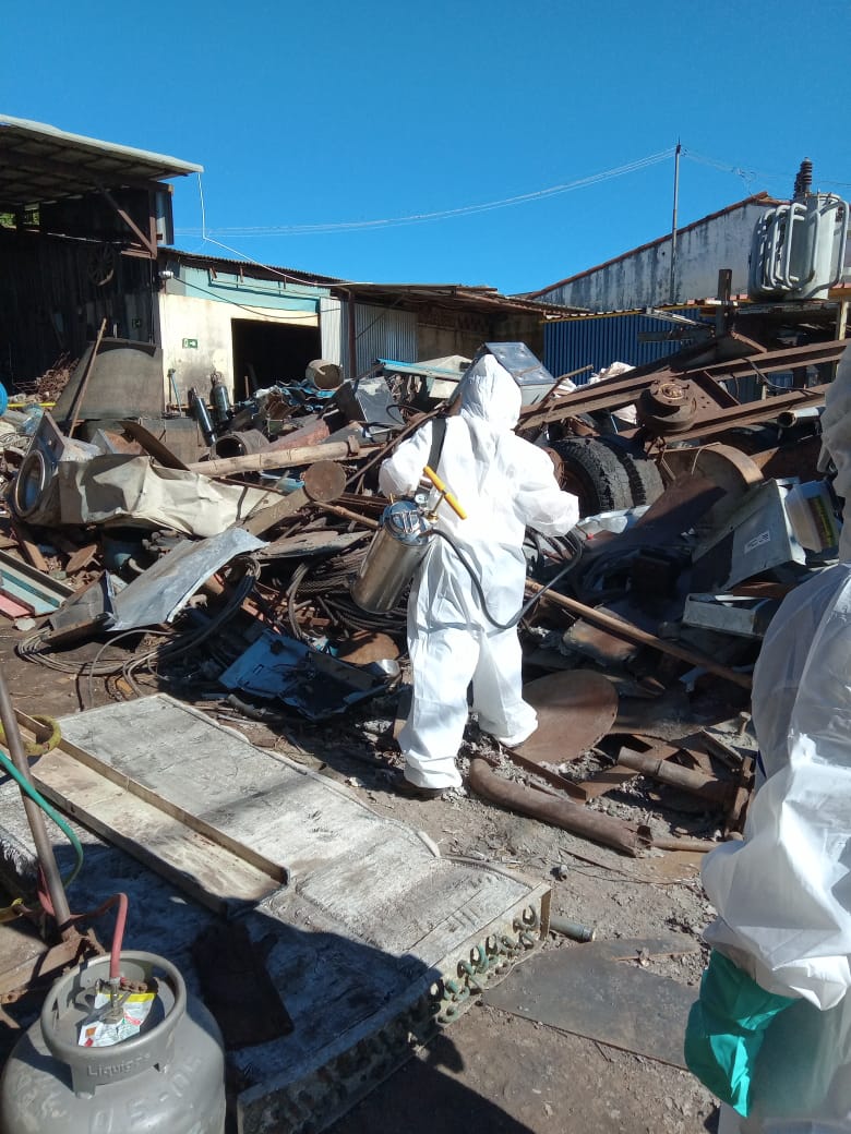 Prefeitura dá sequência a pulverização contra o aedes aegypti em Jaguariaíva