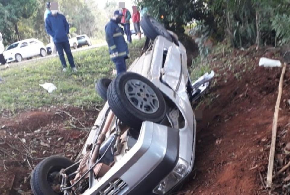 Acidente entre Pinhalão e Tomazina tira vida de casal de idosos