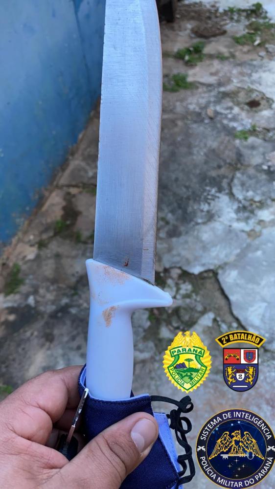 Discussão termina com comerciante esfaqueado em Santo Antônio da Platina