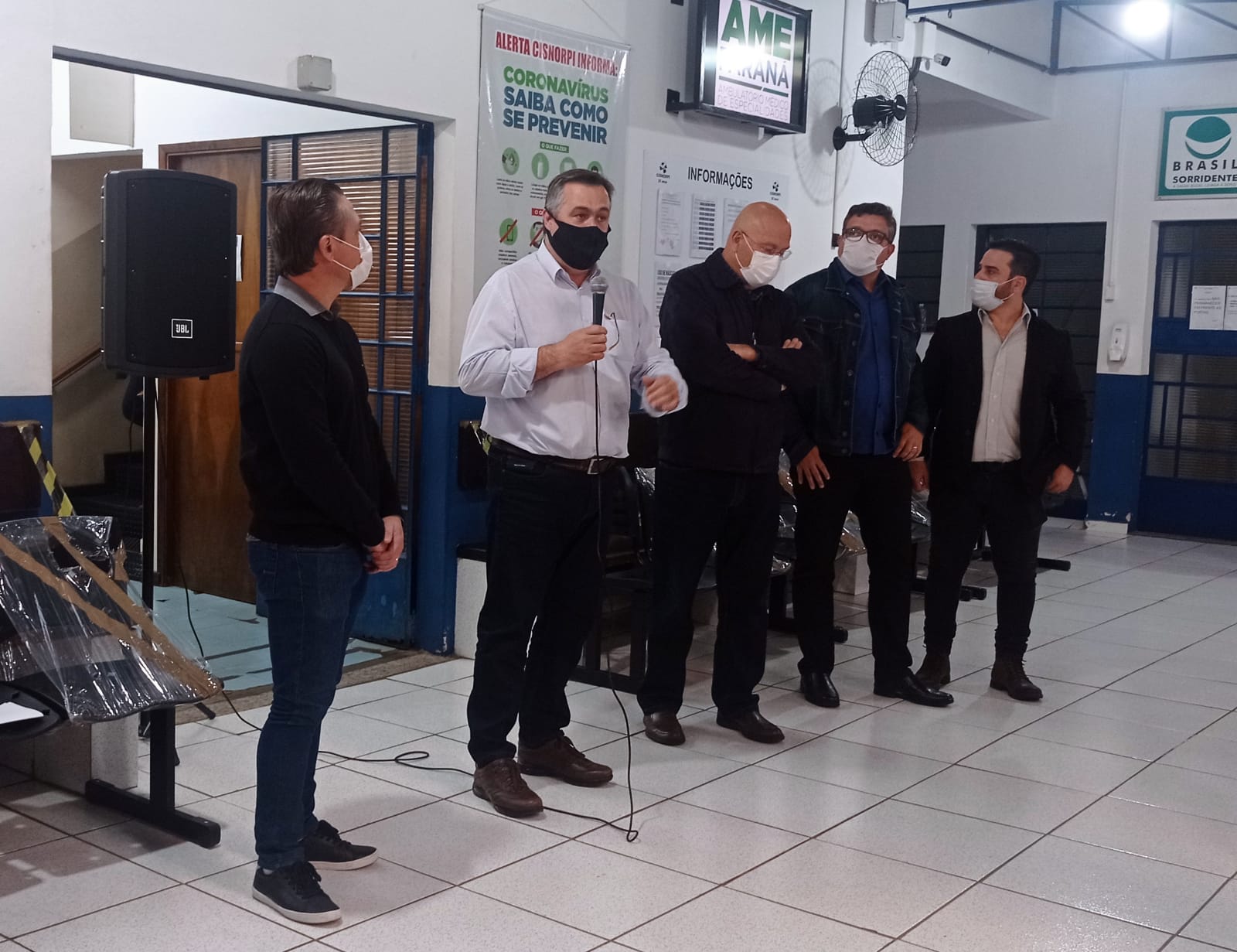 Beto Preto visita Jacarezinho e anuncia R$ 18 milhões para Ambulatório Médico de Especialidades