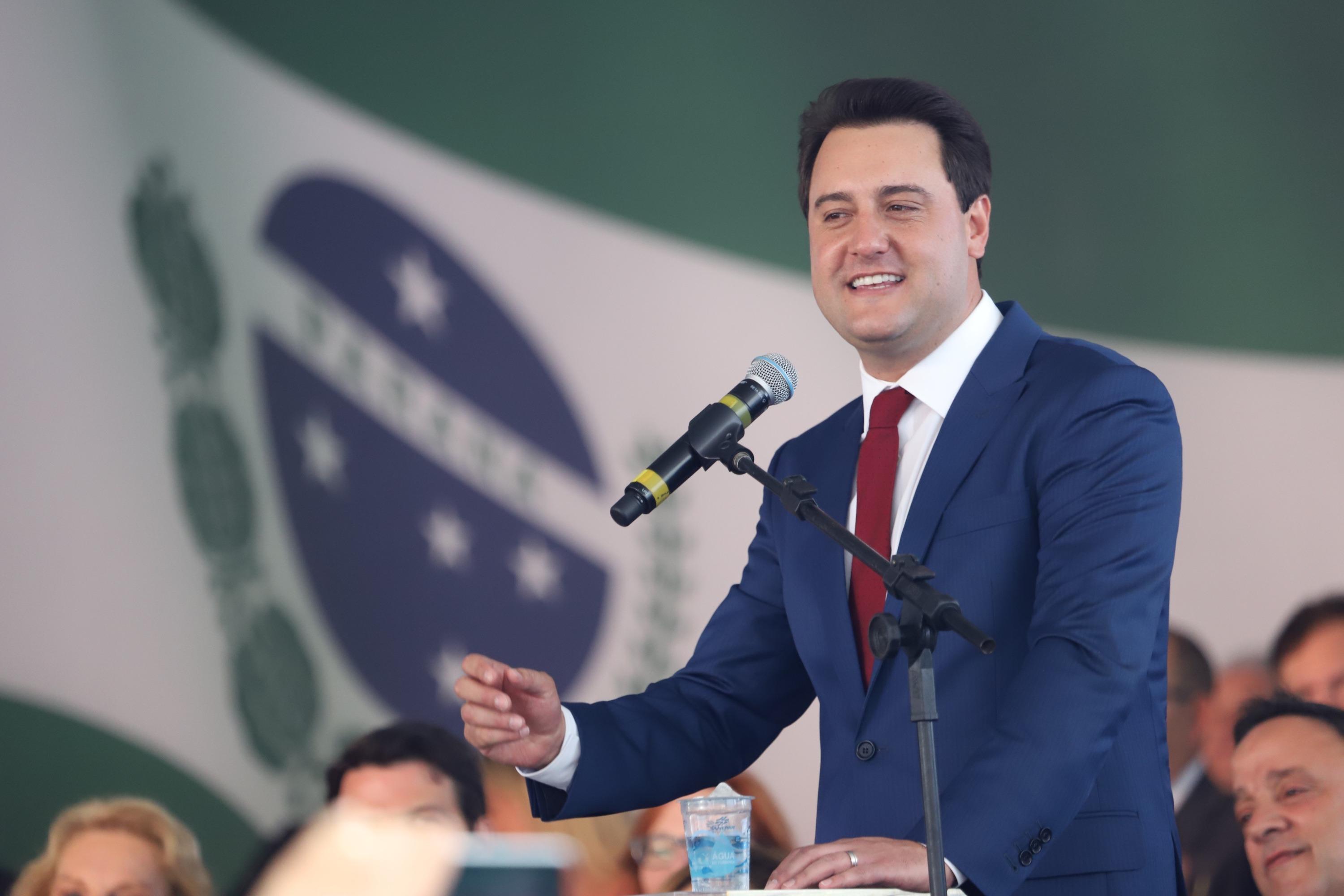Vamos preparar o Paraná para o futuro, afirma o governador Ratinho Junior
