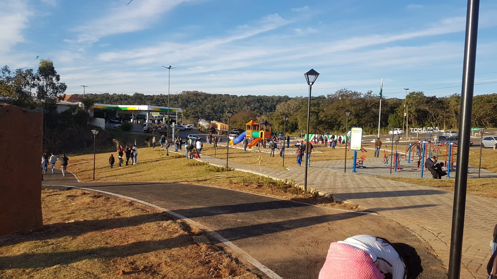 Novo Parque do Trevo traz mais beleza ao município e é mais uma opção para fomentar o turismo em Tomazina