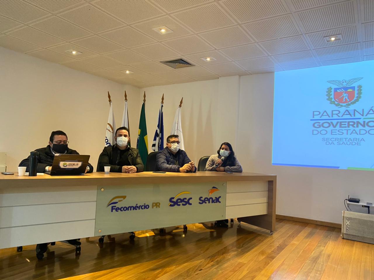 Reunião debate demandas da área da Saúde de 22 municípios do Norte Pioneiro