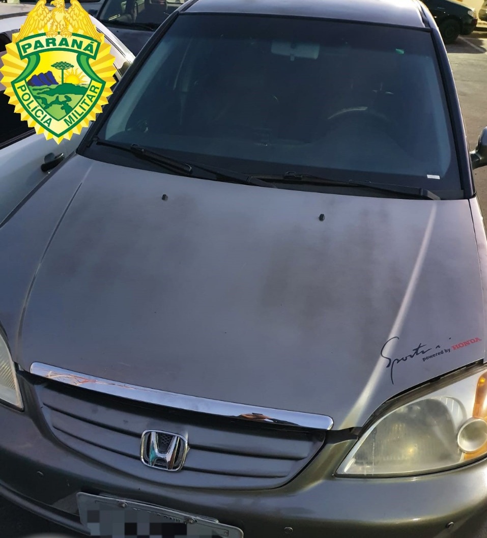Polícia apreende carro com quase R$ 50 mil em débitos no Norte Pioneiro